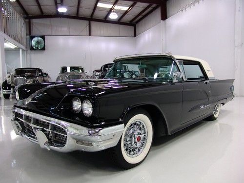 1960 ford thunderbird 2-door sunroof hardtop, 1 of only 2,536 factory sunroof's!