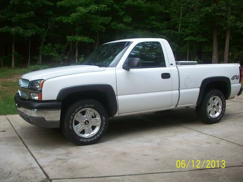 2004 chevy silverado regular cab short bed 4x4 only 90k miles