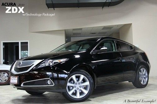 2010 acura zdx tech awd! only 9k miles! navigation camera xenons els audio wow$$