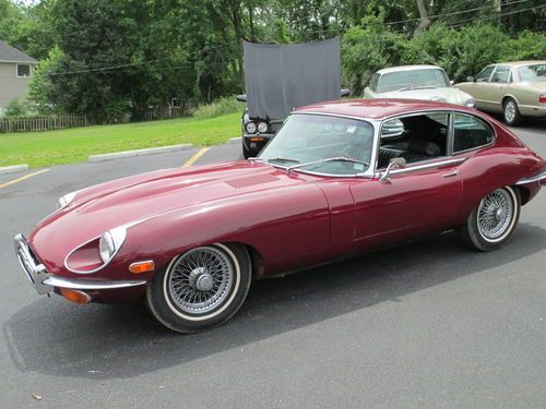 1970 jag xke coupe.2+2.all original rustfree 2 owner car.ready to drive