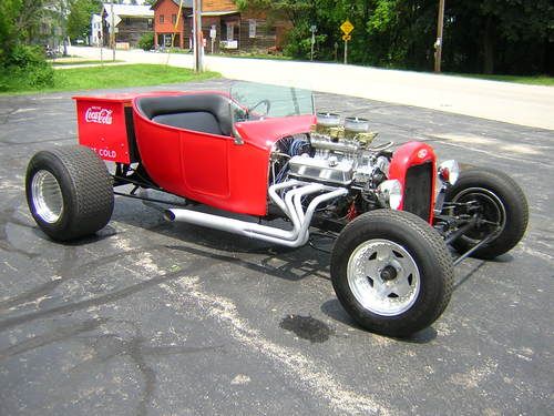 1923 ford custom t-bucket hot rod roadster coca cola style