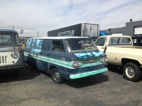 1963 63 chevrolet chevy corvair corvan rust free rare project van w/ parts