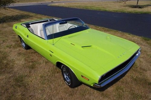 1970 dodge challenger r/t convertible numbers matching 383ci 3-speed
