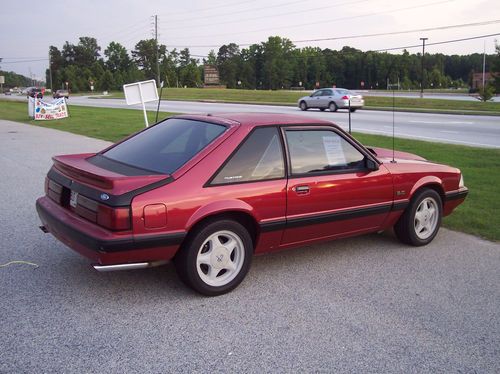 1991 ford mustang lx 5.0 hatchback coupe foxbody no reserve!!