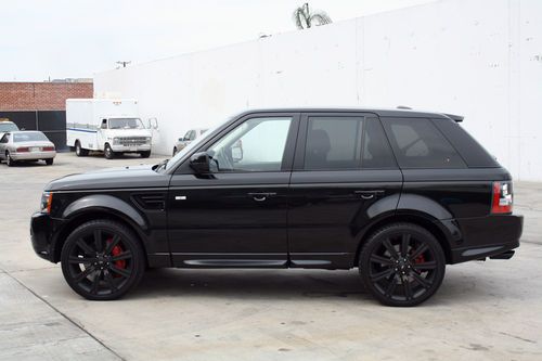 2010 land rover range rover sport supercharged sport utility 4-door 5.0l