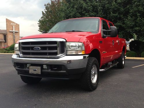 2003 ford f-250 super duty fx4 lariat crew cab  7.3l 4 wheel drive