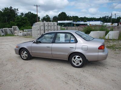2002 corolla le automatic 4 cylinder moonroof tan clean carfax one owner