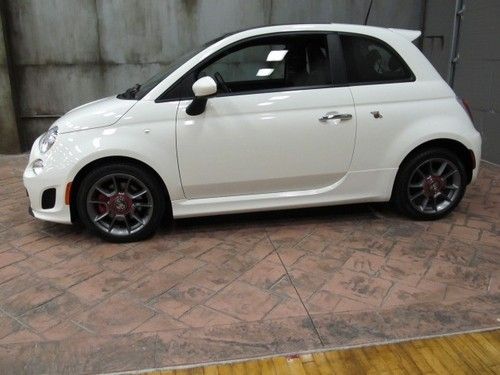 2012 fiat 500 abarth manual trans like new low miles loaded