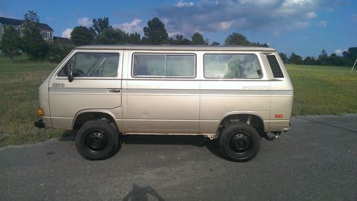 1987 4wd vw vanagon syncro rare and classic!
