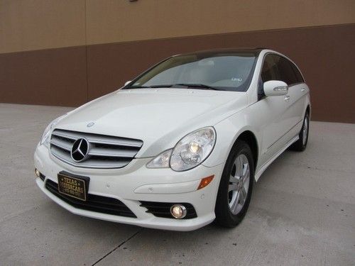 2008 mercedes-benz r320~cdi~diesel~4matic~awd~p1~nav~htd tex~pano~only 69k miles