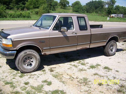 1992 f-250 extended cab xlt 4x4 drive