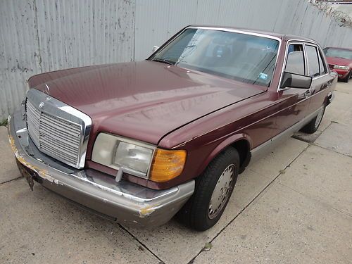 1987 mercedes benz 300 sdl turbo diesel with over 180000 miles