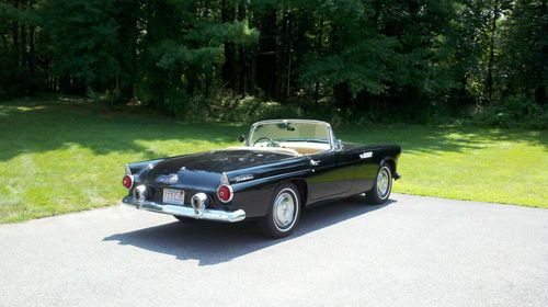 1955 black thunderbird. great driver car.guaranteed head turner.