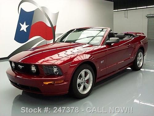 2005 ford mustang gt premium v8 convertible leather 37k texas direct auto