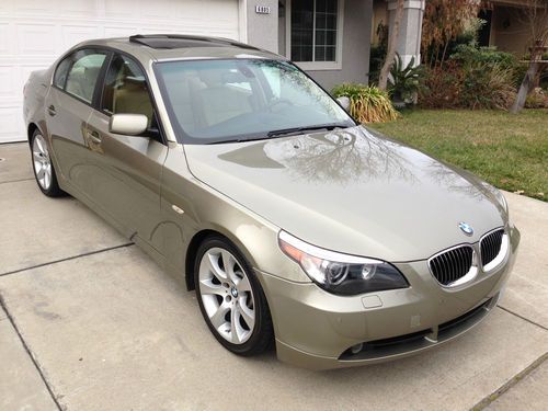 2007 bmw 550i 30k miles, sport package, cold weather, xenon, dvd, navigation