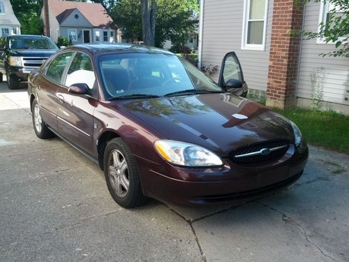 2000 ford taurus sel, low mileage, good condition