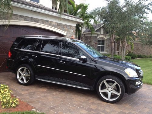 2010 mercedes gl-class gl450 blk/blk 1-fl owner clean, new tires, only 39k miles