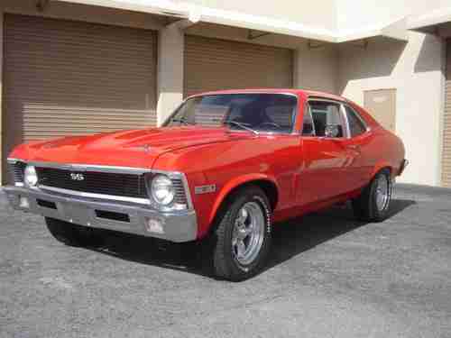 Buy used 1970 CHEVY NOVA SS ORIGINAL ENGINE, RED ORANGE ...