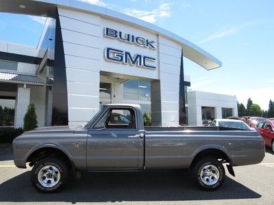1967 chevrolet c-10 pick-up truck 4x4 with 951 miles on total body-off resto !