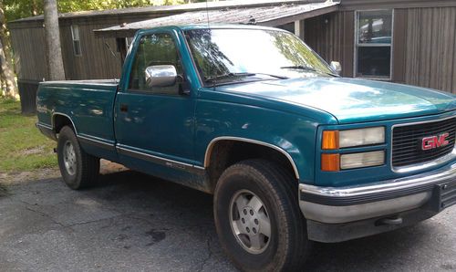 1994 gmc k1500 sierra sle standard cab pickup 2-door 5.7l 4x4