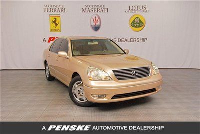 2001 lexus ls 430 ~ heated front and rear seats ~ chrome wheels ~ nice car~
