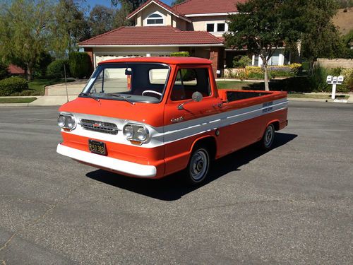1963 chevrolet corvair "ramp-side" pick up truck