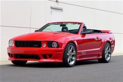 Must see ford 2005 saleen mustang / shaker audio * 5-speed man super low miles