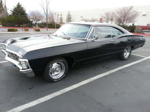 1967 chevy impala, black (mostly resored)
