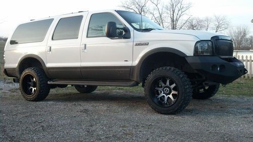 2001 ford excursion 7.3 powerstroke diesel lifted road armour 4x4