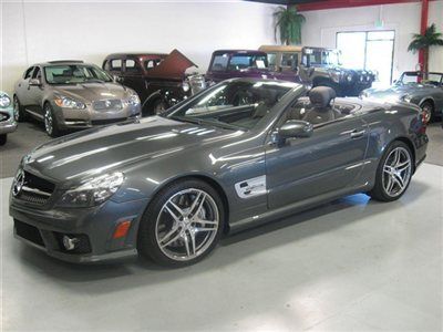 2012 mercedes benz sl63 amg designo graphite performance package pano roof