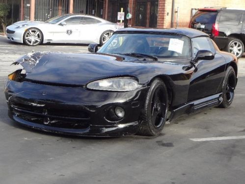 1995 dodge viper rt/10 damaged salvage only 61k miles exotic sports car l@@k!!