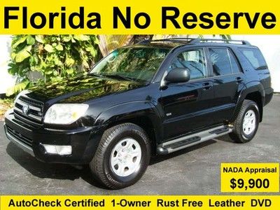 No reserve hi bid wins 1owner serviced rust free leather dvd sr5 v8 18mpg fla