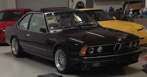 1988 bmw m6!!!   original with just 5,950 miles!!!   finest available example!!!
