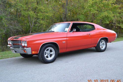 1970 chevelle ss 350 auto super solid beautiful paint very nice car