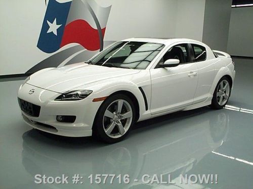 2005 mazda rx-8 auto sunroof heated leather only 25k mi texas direct auto