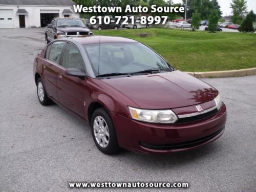 2003 saturn ion low miles great car automatic