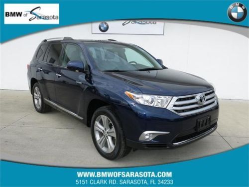 2012 toyota highlander awd, loaded! low miles!