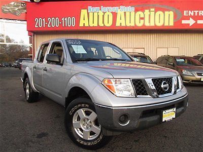 07 frontier se crew cab 4dr 4x4 4wd carfax certified 1-owner pre owned 6 speed