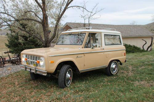 1977 ford bronco, 1 owner, 44k original mils, a real classic!!!