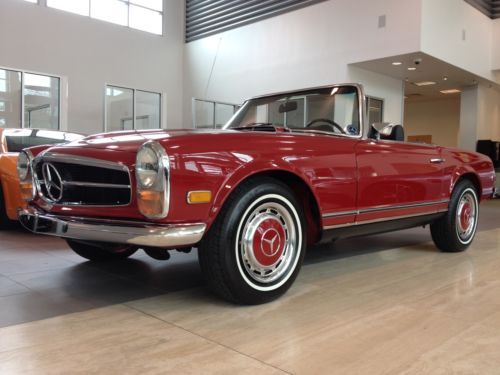 1970 mercedes-benz 280sl nice restoration pagoda air-conditioning automatic