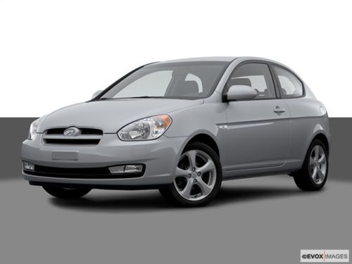 2007 hyundai accent gs hatchback 2-door 1.6l