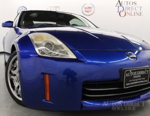 We finance 06 350z touring leather heated seats cd changer chrome wheels xenons
