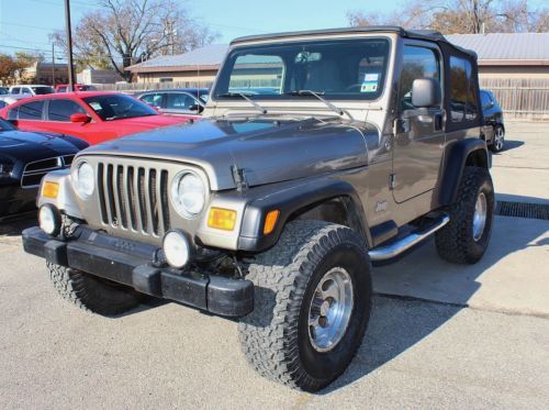 4.0l i6 automatic 4wd soft top nerf bars cruise control 4x4 off road tires