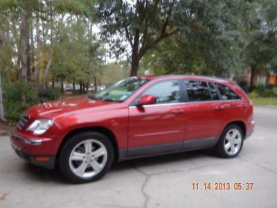 2007 chrysler pacifica touring sport utility 4-door 4.0l red