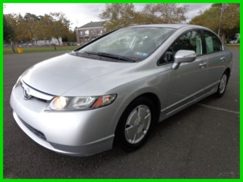 2006 honda civic hybrid get 30+ mpg runs new clean inside out no reserve