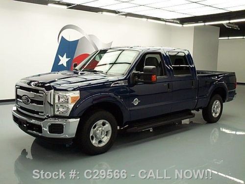 2011 ford f250 crew 6.7l diesel 6-pass rear cam tow 39k texas direct auto