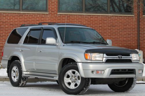 2001 toyota 4runner limited rwd heated leather sunroof timing belt done carfax!