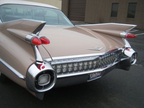 Buy Used 1959 Cadillac Beautiful Rare Factory Colors Beige