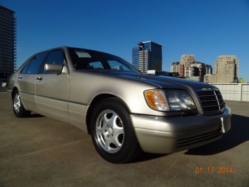 97 mercedes s420 v8 w140 drives great no leaks excellent condition tx no rust