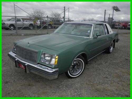 1978 used buick regal green classic low miles